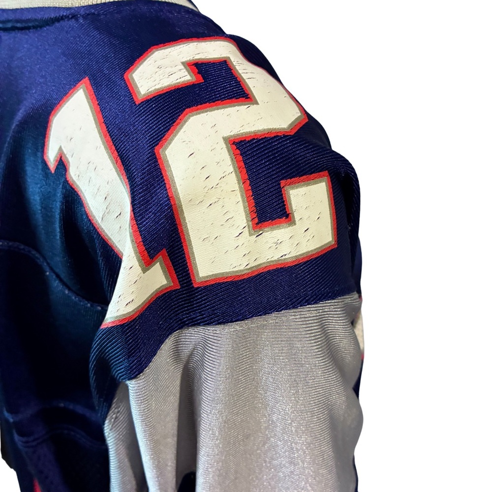 Tom Brady New England Patriots Reebok Blue and White NFL Jersey - Picture 5 of 5